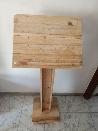 Atril madera hostelería