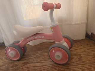 Bicicleta Minibike para bebé rosa