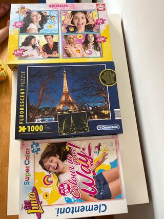 Lote 3 Puzzles Clementoni