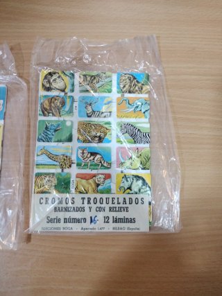 Cromos Troquelados Vintage Ediciones Boga