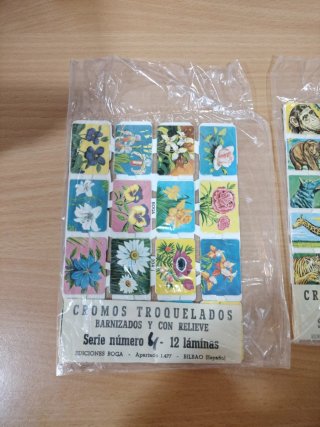 Cromos Troquelados Vintage Ediciones Boga