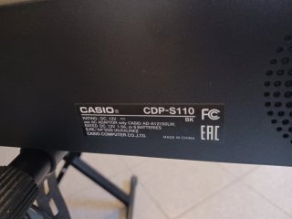Casio CDP-S110 BK Pianoforte Digitale 88 tasti