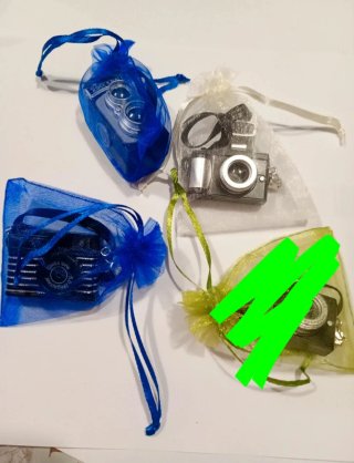 3 Mini Fotocamere con Laccio