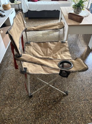 Silla de camping Quechua plegable