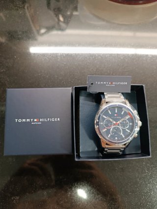 Reloj Tommy Hilfiger Mason 1791788 Azul/Plata