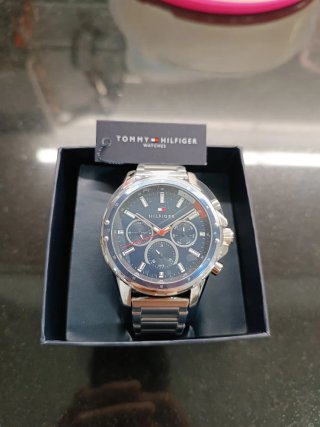 Reloj Tommy Hilfiger Mason 1791788 Azul/Plata