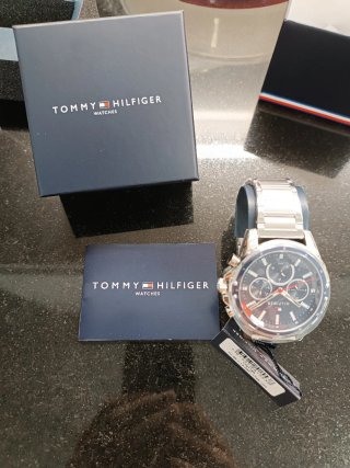 Reloj Tommy Hilfiger Mason 1791788 Azul/Plata