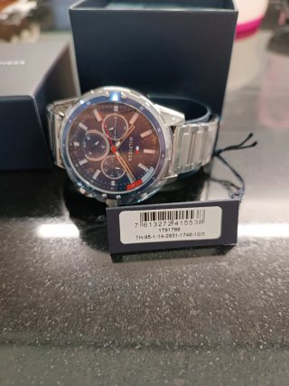 Reloj Tommy Hilfiger Mason 1791788 Azul/Plata
