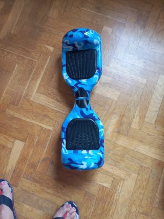 Hoverboard N1 6.5 Eléctrico Azul Camuflaje