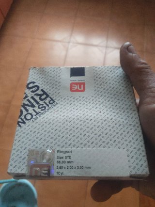 Juego de segmentos de pistón NE mercedes 2.2 diese