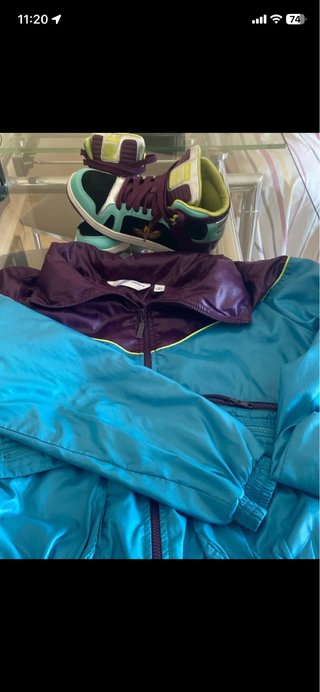 Conjunto Adidas Chaqueta y Zapatillas