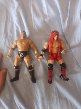 Action Figure Wrestling Set