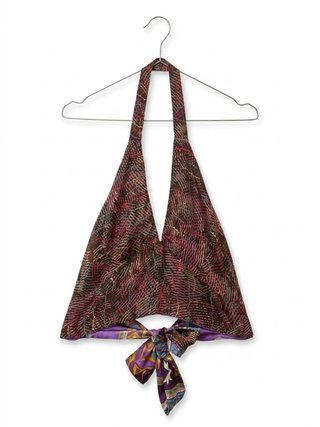 Top reversible estampado