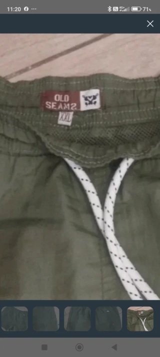 Costume da bagno uomo Old Seams verde