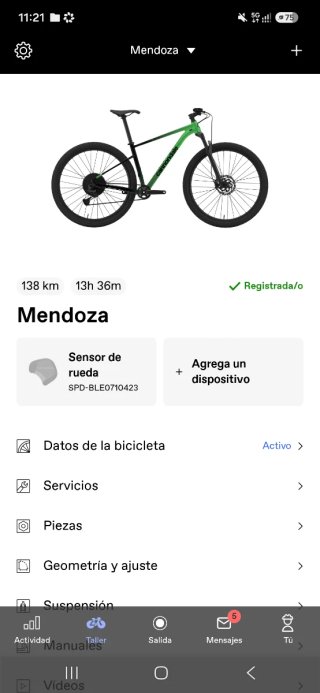 Bicicleta de Montaña Cannondale Verde
