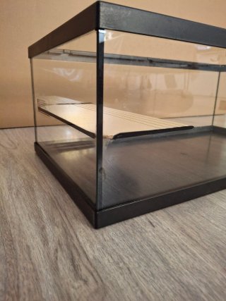 Terrario de cristal para tortugas
