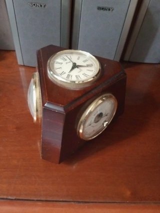 Reloj, Termómetro, Barómetro, Higrómetro Náutico
