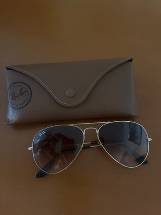 Gafas de sol Ray-Ban Aviator Marrón/Dorado