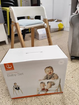 Trona evolutiva Stokke + adaptador infantil