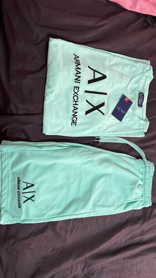 Conjunto Armani Exchange Verde