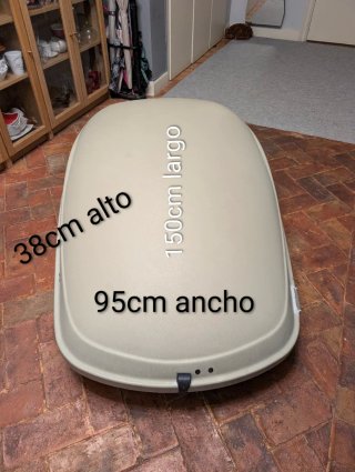 Cofre de techo para coche 150x95x38cm
