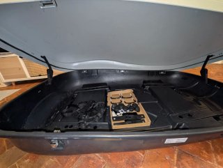 Cofre de techo para coche 150x95x38cm