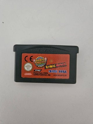 Sonic Pinball Party + Sonic Battle GBA