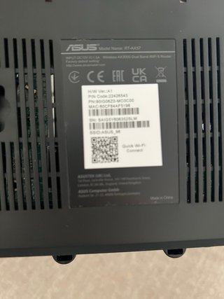 Router Asus Wifi6 RT-AX57