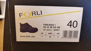 Botas de seguridad FORLI