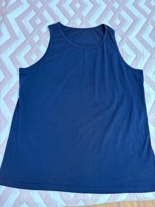 Camiseta de tirantes azul