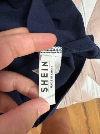 Camiseta de tirantes azul