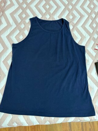 Camiseta de tirantes azul