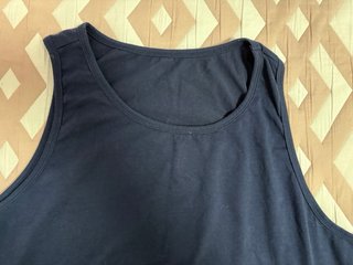 Camiseta de tirantes azul