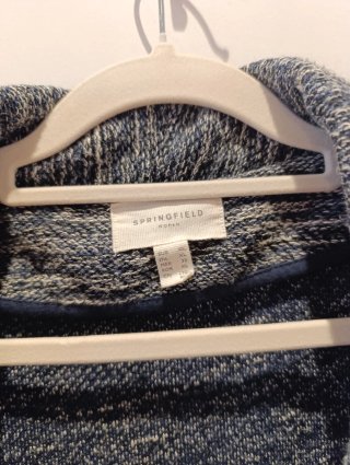 Chaqueta punto Springfield tonos azules
