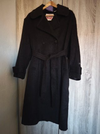 Abrigo marrón oversize