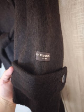 Abrigo marrón oversize
