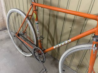 Orbea Fixie Restaurada Naranja
