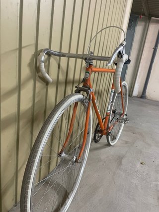 Orbea Fixie Restaurada Naranja