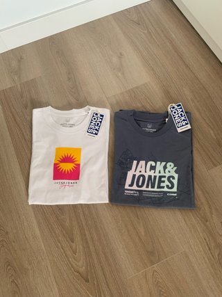 Lote 2 Camisetas Jack & Jones talla 16