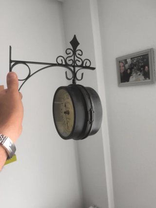 Reloj de Pared Estilo Estación Londres