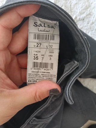 Salsa Push Up Wonder Jeans pitillo