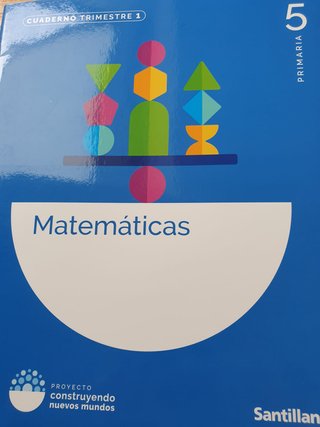Cuaderno Matemáticas Primaria 5
