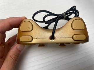 Classic Controller Pro Nintendo Wii Gold Oro Rvl-0