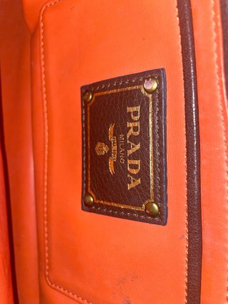 Bolsa Prada Castanha