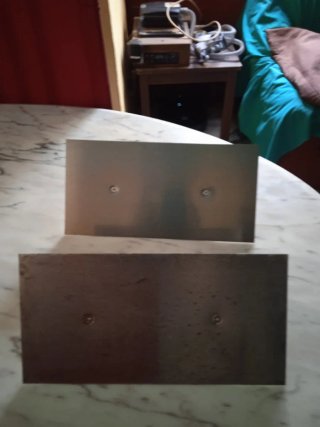 Paletas llanas de lucir una sin usar.