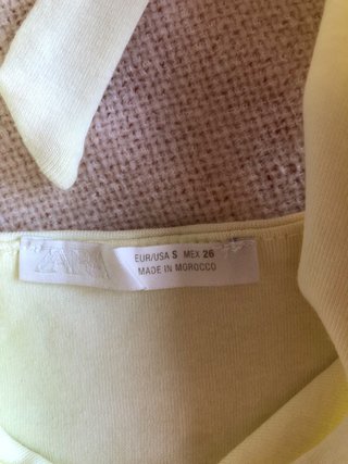 Vestido mini amarillo