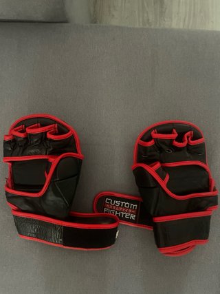Protecciones MMA Custom Fighter Rojas