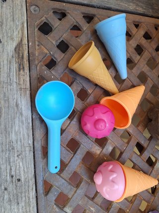 Giochi da spiaggia secchiello e accessori