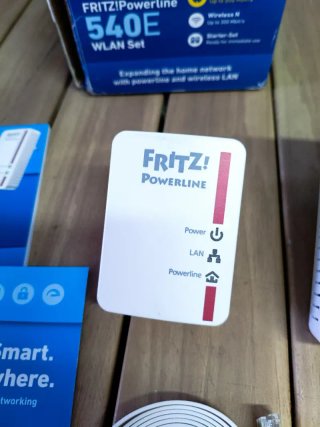 Fritz! Powerline 540E Set Ripetitore Wifi