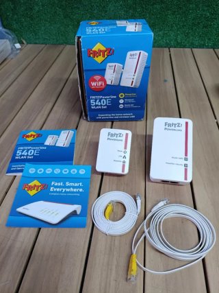 Fritz! Powerline 540E Set Ripetitore Wifi